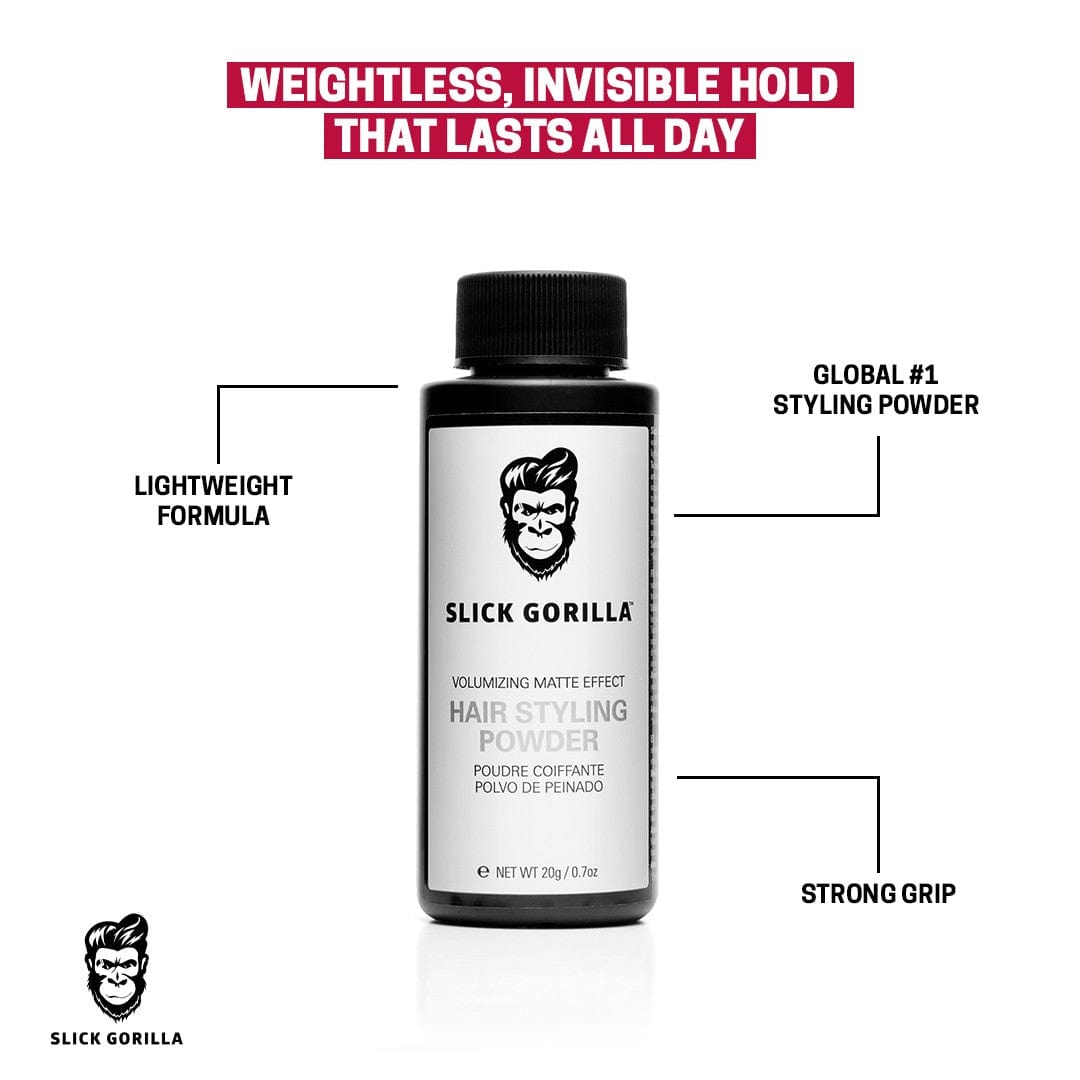 Slick Gorilla 3 x Hair Styling Powder