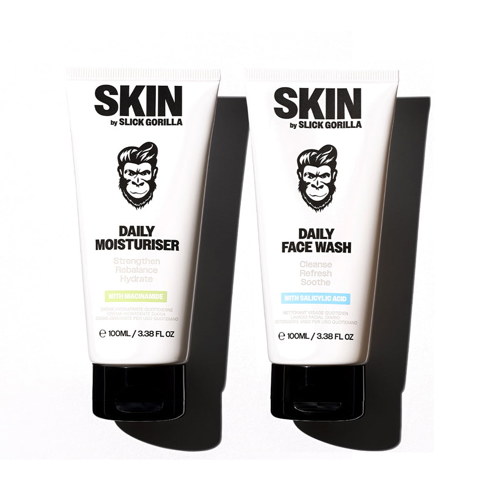 Slick Gorilla EU Daily Wash & Moisturiser Set