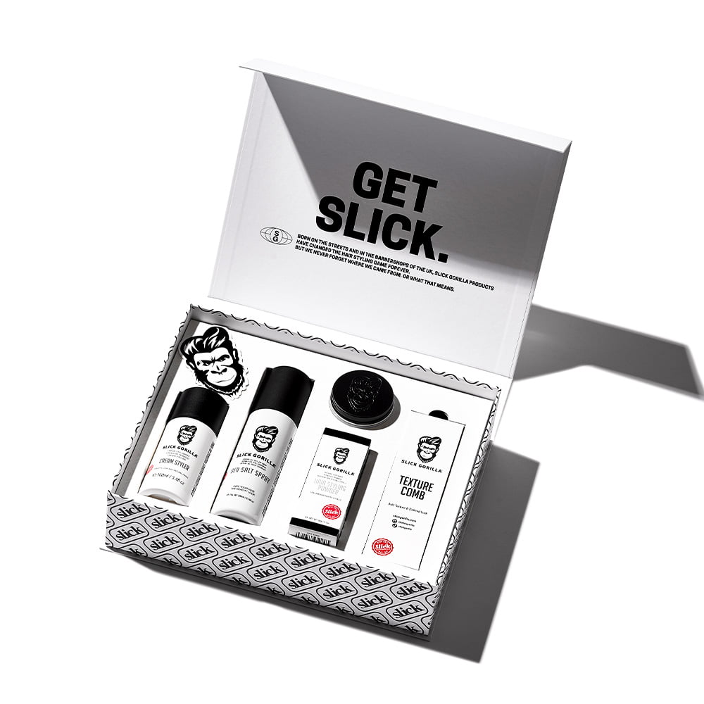 Full Styling Box Set | Men's Hair Styling Kit | Slick Gorilla