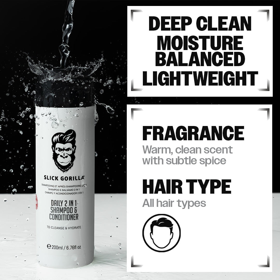 Slick Gorilla EU Daily 2 in 1 Shampoo & Conditioner