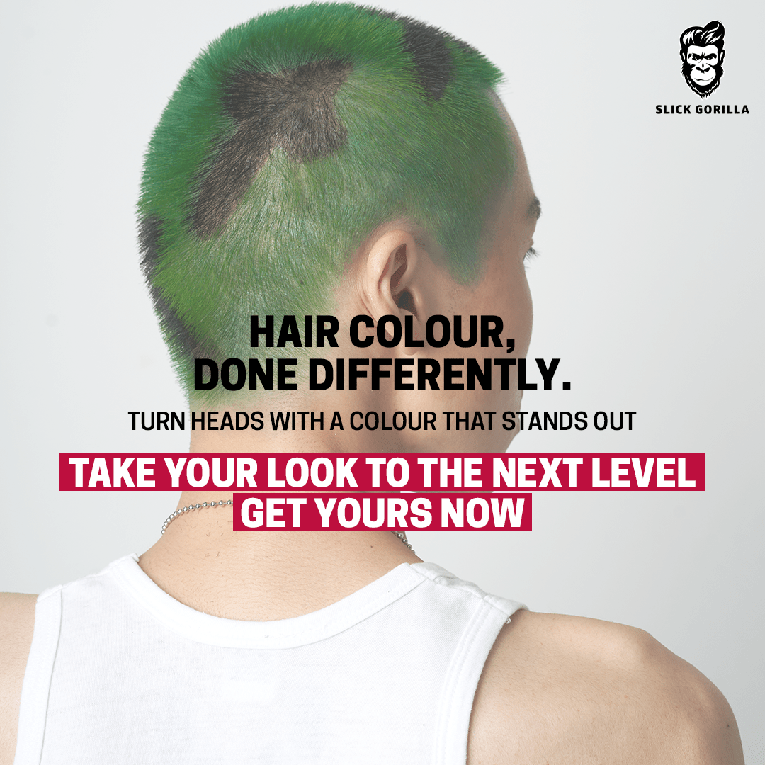 Slick Gorilla Hair Colour Green