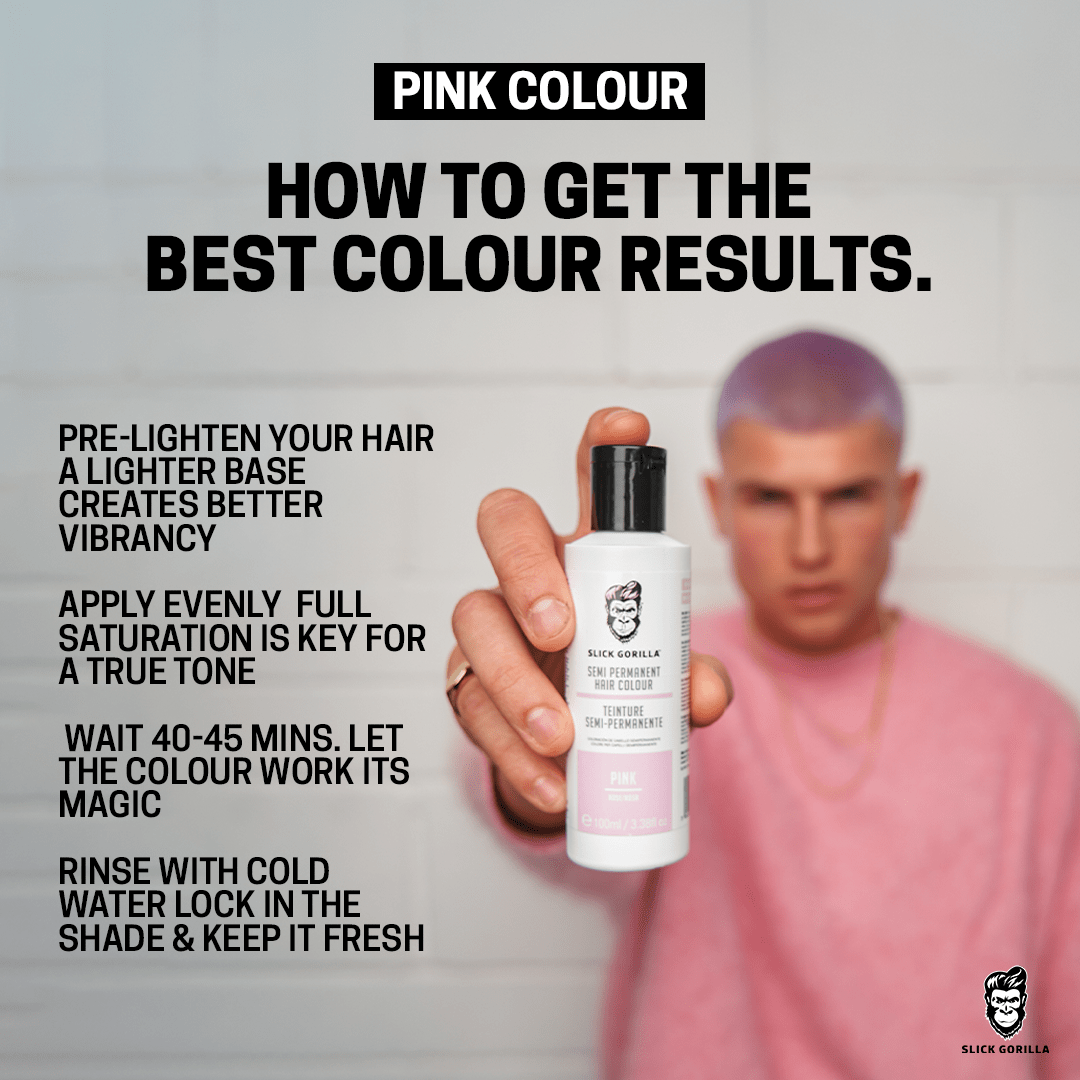 Slick Gorilla Hair Colour Pink